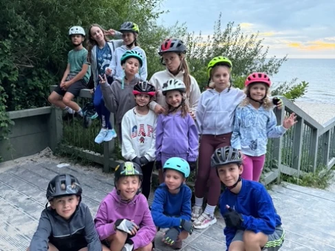 Obóz windsurfingowo - tenisowy w Grzybowie (Morze Bałtyckie)